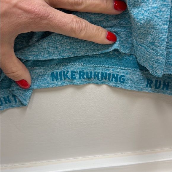 Nike Running Performance 1/2 Zip Women’s Teal Blue Sz XL! - Picture 6 of 8